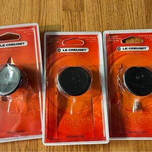 Le Creuset Black Replacement Knobs - Pack of 3
